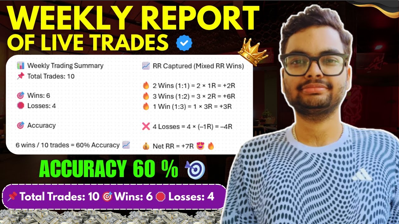 Losses Didn’t Stop Me | 10 Trades Weekly Performance 📊🔥