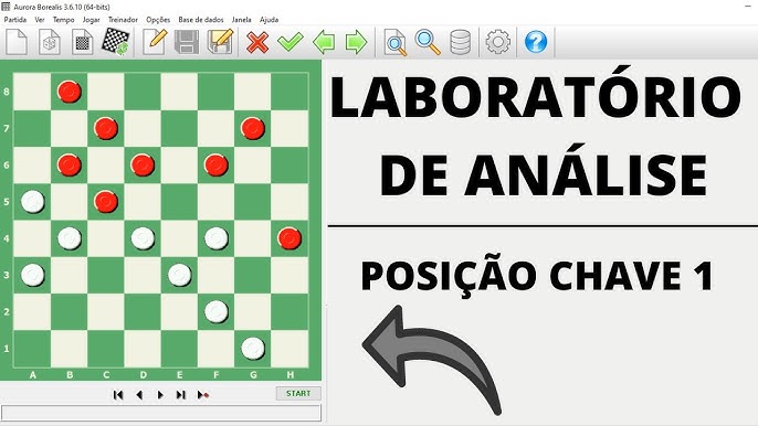 Jogo de Damas 100 Casas: Mega Base Teórica (Programa Aurora) 