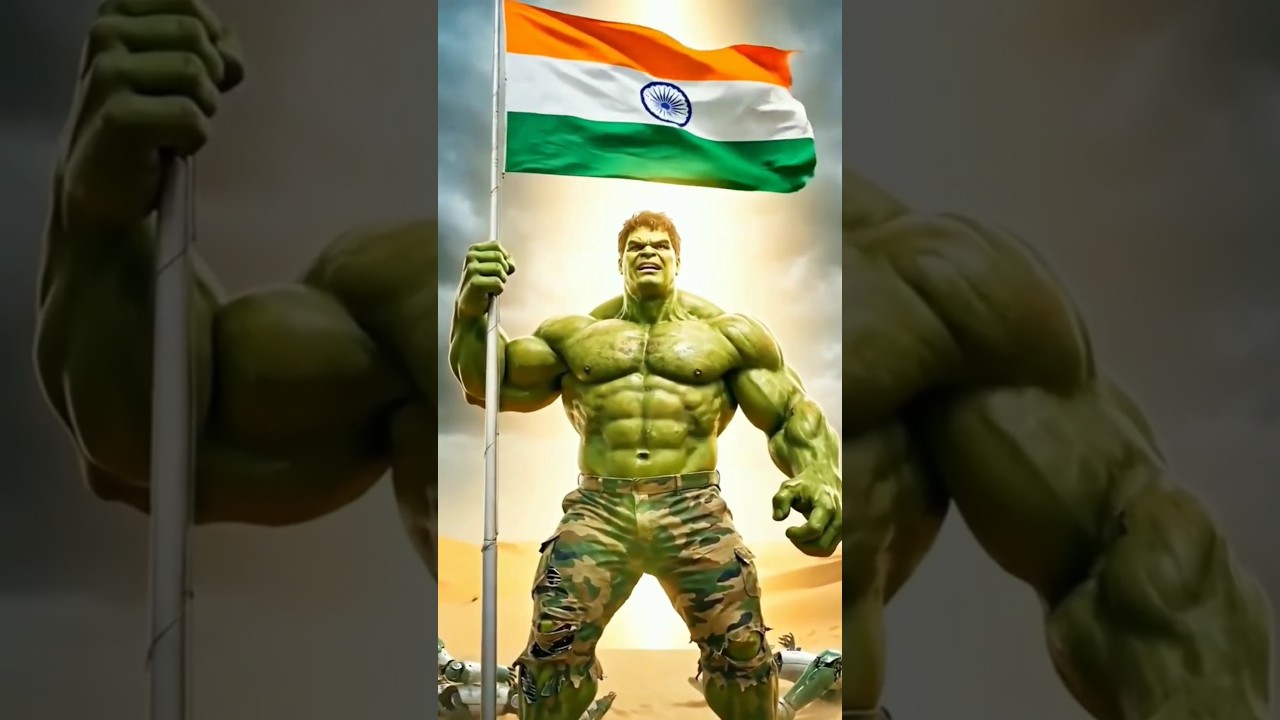 Hulk vs Pakistani Robot fight💥 Tiranga saved IND 