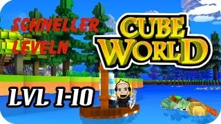 ★ CUBE WORLD ★ Level Guide lvl 1-10 - Bester Weg für viel EXP [Tipps & Tricks][Deutsch][HD+]