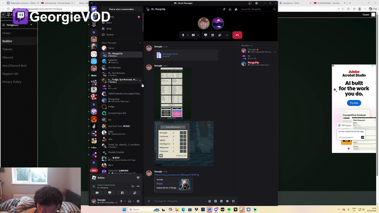 Roblox Deepwoken Streamm dudes