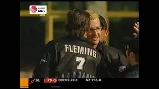 New Zealand defend 156 against Srilanka to Qualify for Final | Bank Alflah Cup in Srilanka 2003