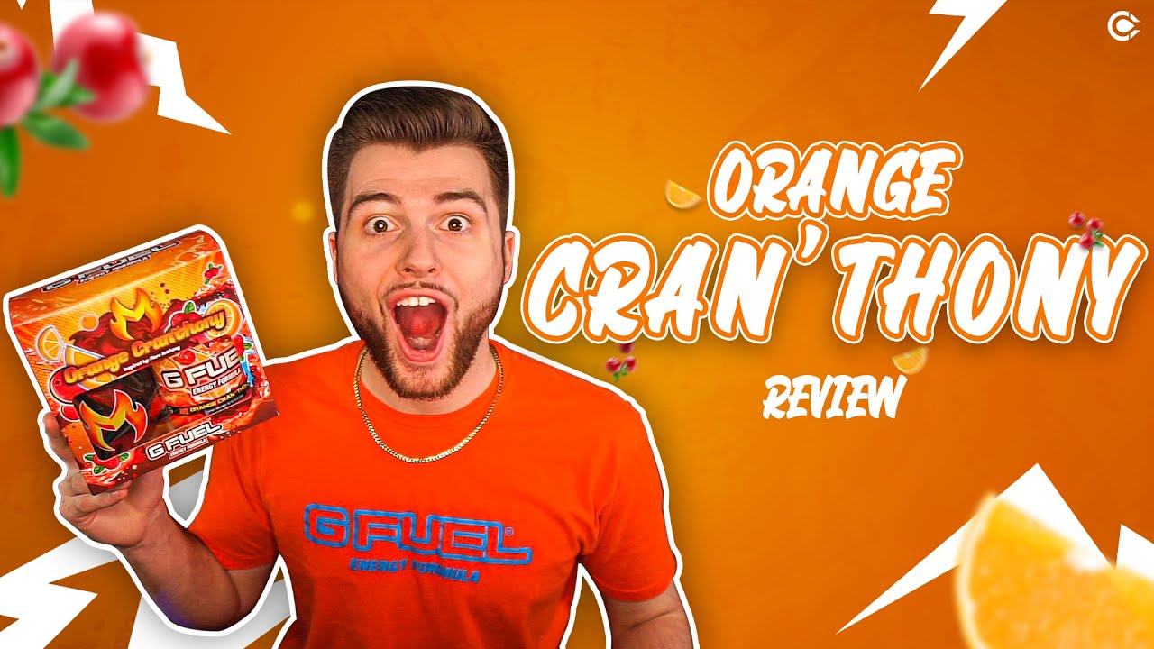 NEW ORANGE CRAN'THONY GFUEL FLAVOR REVIEW 🍊