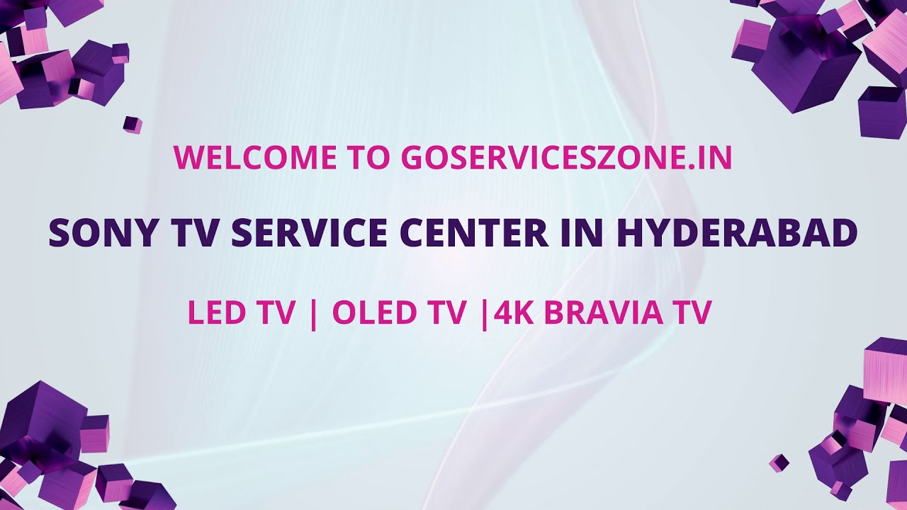 SONY TV SERVICE CENTER IN HYDERABAD | SONY 4K LED TV | 9154064446