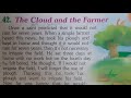 85|| The cloud and the farmer| English reading|vocabulary| translation| pronunciation||