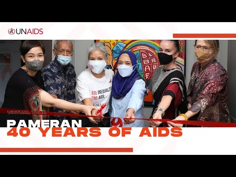 Virtual Tour Pameran 40 Years of AIDS