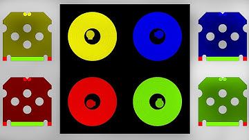 Core Destruction (4 teams) - Marble Race in Algodoo - Thc Game Mobile