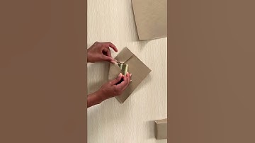 ASMR | Wrapping Soap | Kraft Paper