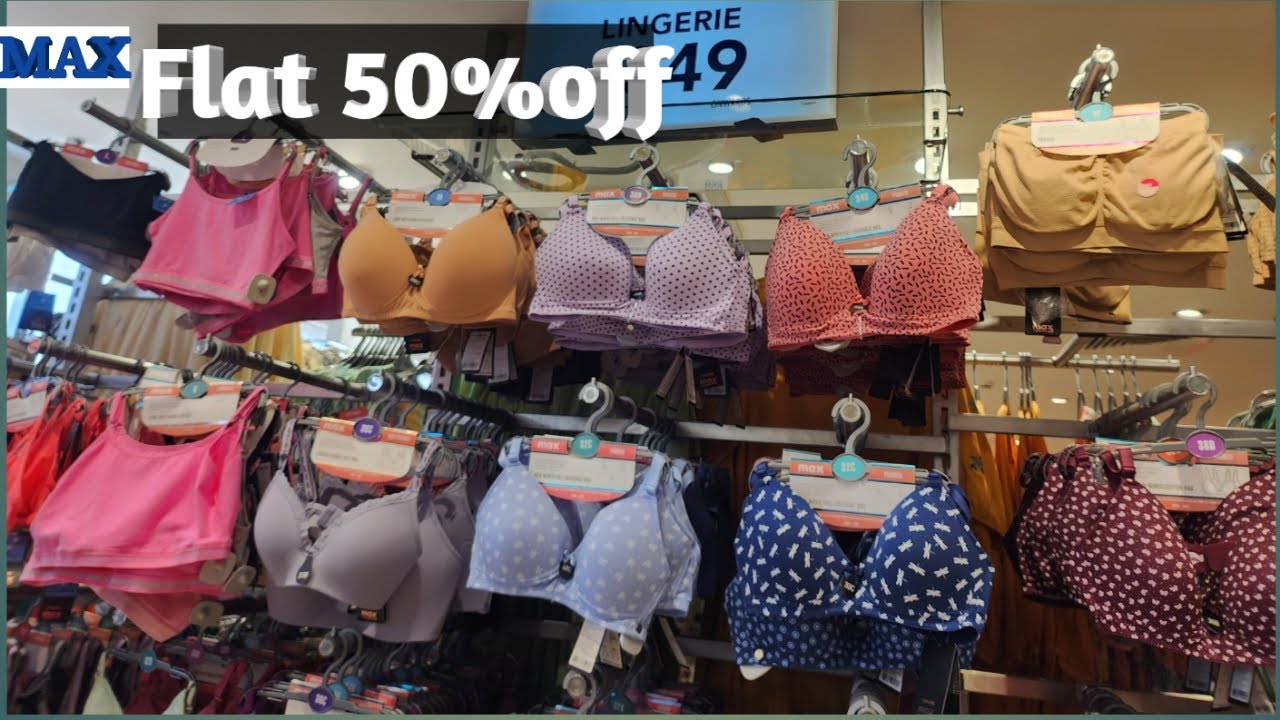 Max inner wear collection trendy&stylish