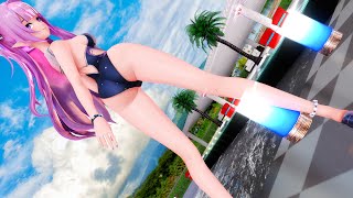 [ReMemento MMD] Hip Sway Dance - チェシャ スクール水着 Chesha school swimsuit【4K/60FPS】