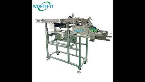 Batch counting package solution, cards paperboard continuous feeding and bagging pack