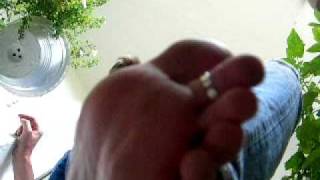 Sweaty Smelly Feet Out Of Flip-Flop In Your Face Pov Trampling With Toering Barfuß Gesicht Treten