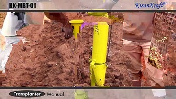 KISANKRAFT MANUAL SEEDER & SEEDLING TRANSPLANTER DEMO