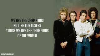 WE ARE THE CHAMPIONS - QUEEN (Karaoke Version)