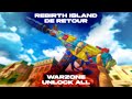 Le retour de rebirth island  unlock all warzone 3 fr