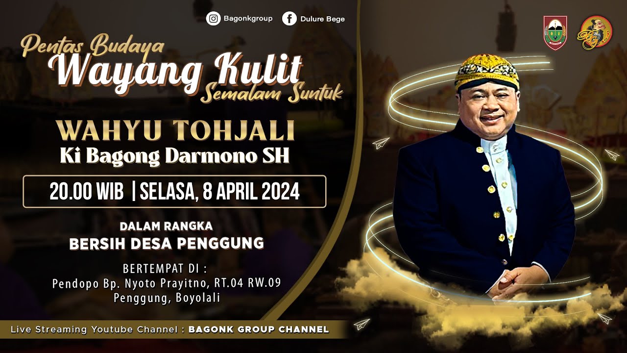 LIVE Wayang Ki Bagong Darmono Lakon 