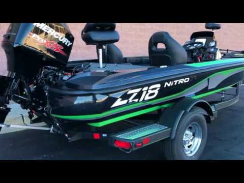 NITRO Z18 Bass Fishing Boat - YouTube