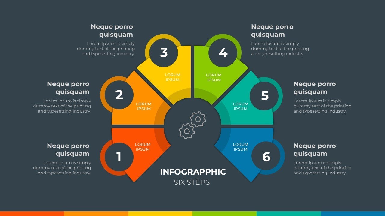 How to Create a 6 Steps Circular Infographic in PowerPoint Fast & Easy