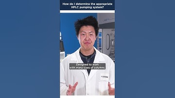 How do I determine the appropriate HPLC pumping system?