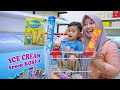 AZAM JAJAN ES KRIM KOREA BUAT KAKA 😱 DI SUPERMARKET KOREA