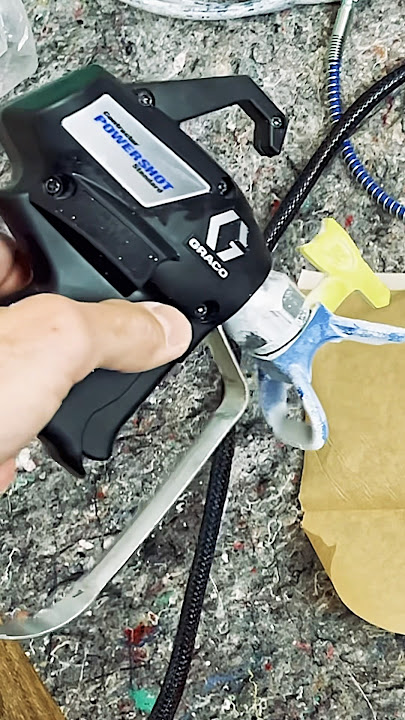 ⚡️ Graco PowerShot Standard & Graco GX21 Airless Paint Sprayer
