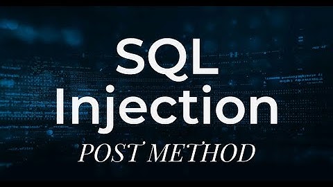 Post Method SQL Injection | Manual SQL Injection | SQL Injection for Beginners | Ethical Hacking