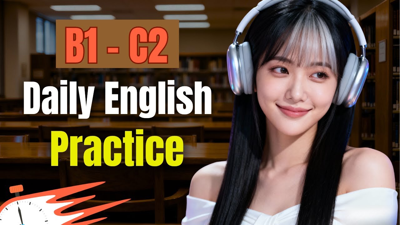 From B1 to C2: Daily English Listening & Speaking Practice