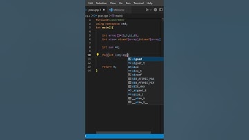 Sum of elements in an ARRAY with C++ || interview problem  #coding #shorts