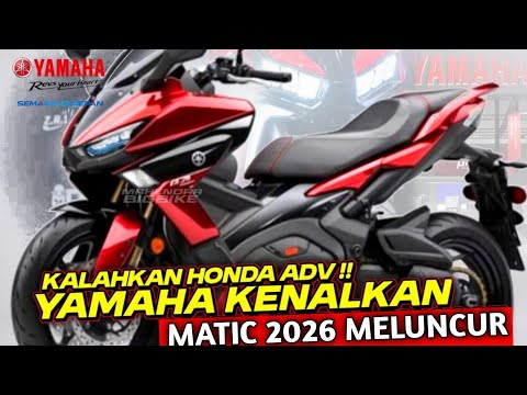 HONDA KALAH KEREN❗NEW YAMAHA INDONESIA KENALKAN MATIC TERBARU 2026 KEREN! MATIC TERBARU YAMAHA