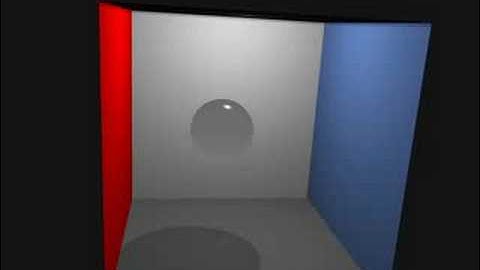 Real-time caustics - Glass sphere