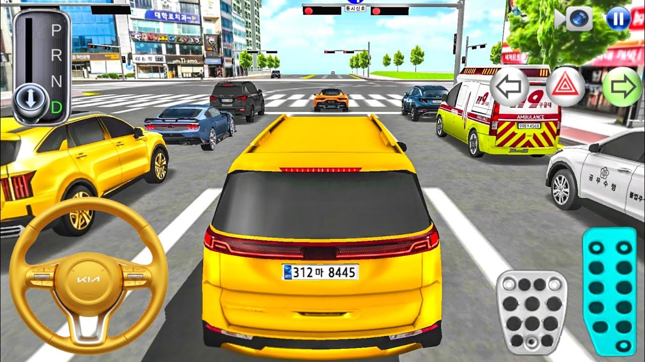 New MPV Kia Golden Carnival Ready for Road Driving - 3D Driving Class - Car Game #gameplay #cargame