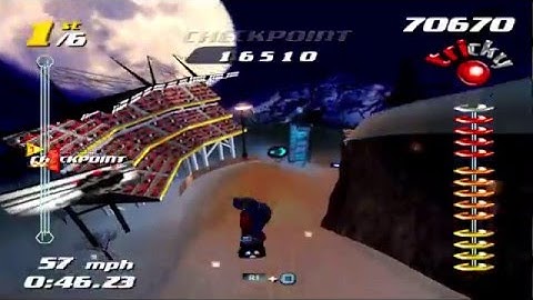 SSX Tricky - Marty World Circuit ~ Snowdream Race