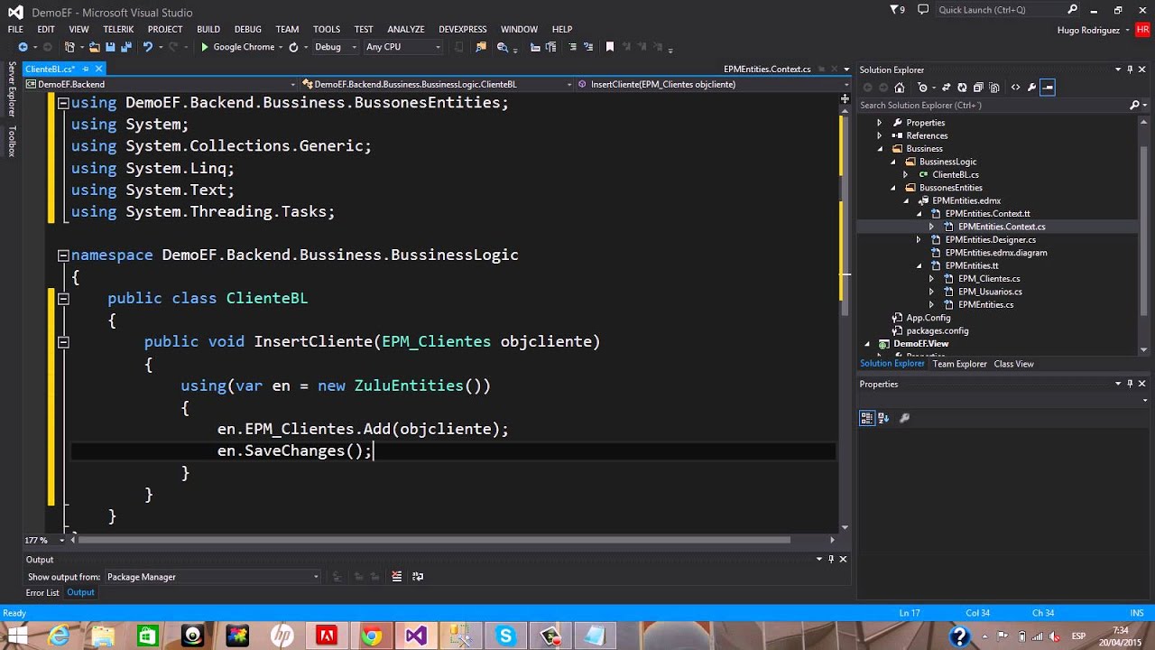 Parte 2/8 - Entity Framework - YouTube