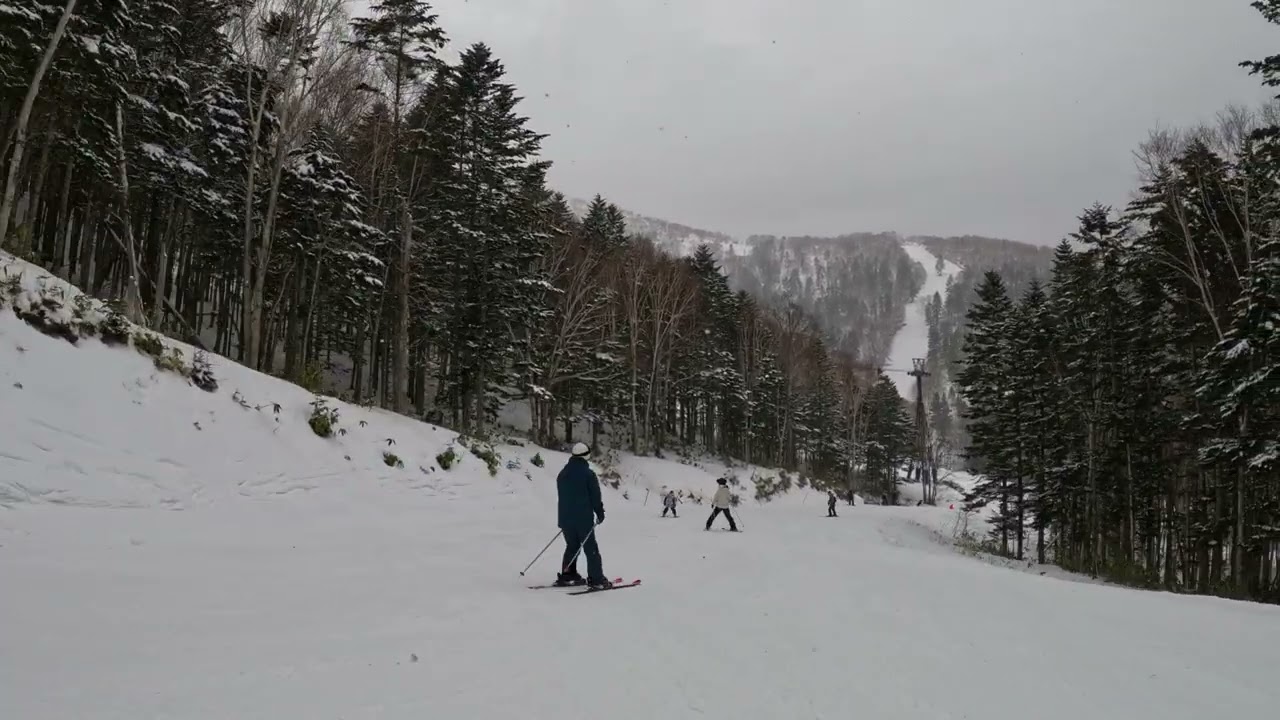 Tomamu, Hokkaido, Japan - Twisting Forest to Resort Centre 2