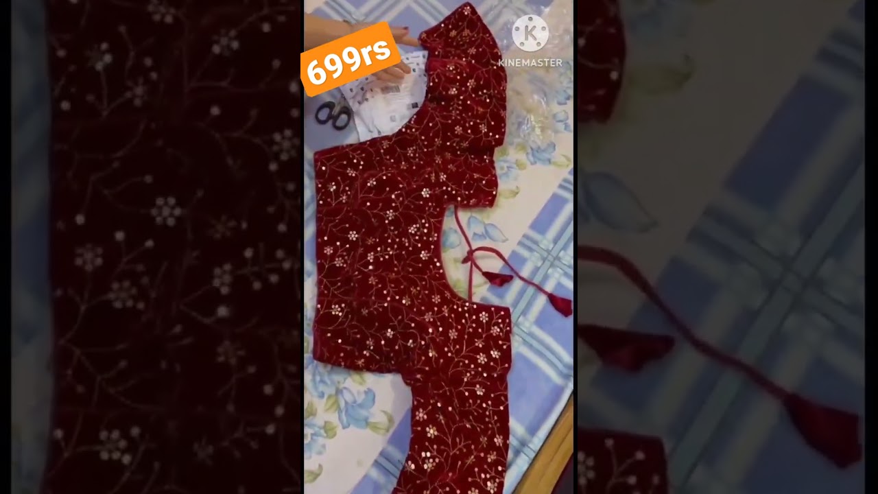 designer blouse from Amazon✨ 