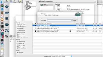 Creating  router  IOS images in GNS3 software