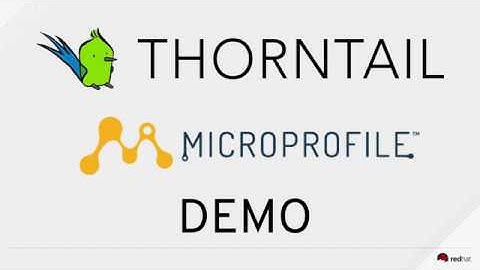 MicroProfile on Thorntail Demo