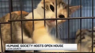 Leon County Humane Society hosts open house, celebrating 2024 adoptions