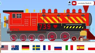Labo Brick Train - Labo Lado - Polar Express - Brick Train - Labo Train - Turkish Loco Train #101