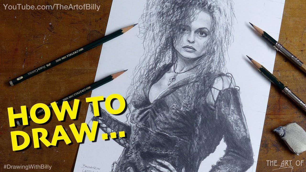 Bellatrix lestrange drawing