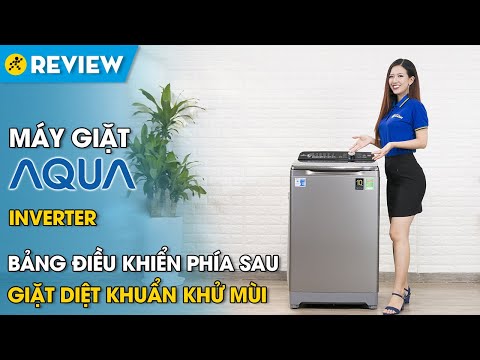 Máy giặt Aqua Inverter 10 kg: chăm sóc toàn diện cho gia đình bạn (AQW-DR100ET) • Điện máy XANH