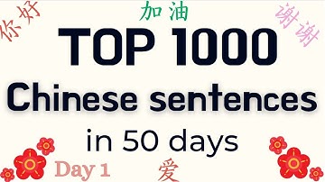 learn Chinese in 50 days easy & slow DAY 1 Learn Mandarin Chinese for beginners #LearnMandarin