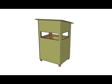 Free deer stand plans - YouTube Free deer stand plans - YouTube