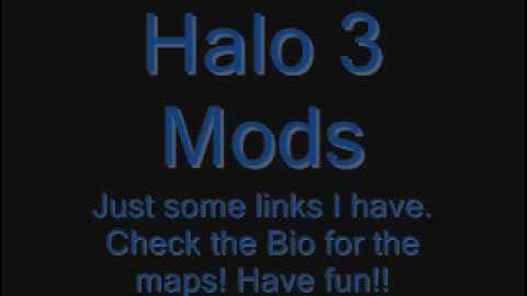 Halo 3 Modded Maps - Links in Bio!