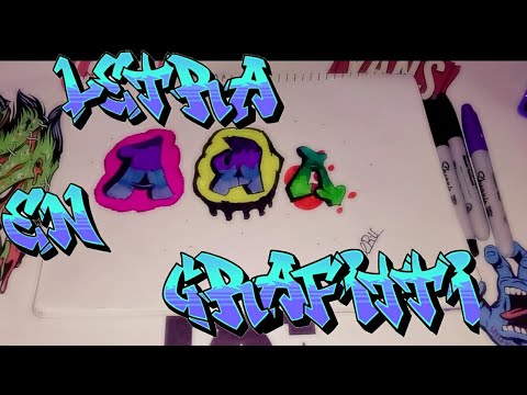 Abecedario en graffiti A (1) - YouTube