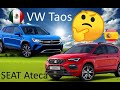 Volkswagen Taos VS SEAT Ateca (Reseña)