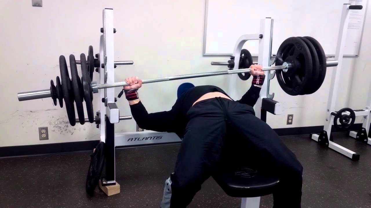 Bench press FAIL 330163lb YouTube