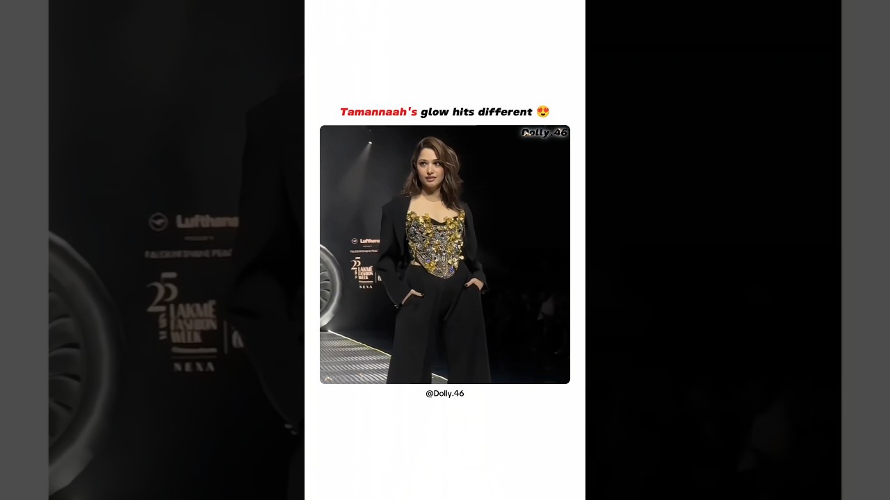 Tamannaah Bhatia walking on the Ramp ❤️ || 