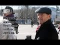 Kenneth Branagh walking on Red Square in Moscow, 17.02.2015 / Кеннет Брана гуляет по Красной площади