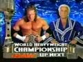 Triple h vs ric flair world title card